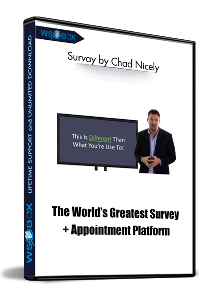 Survay by Chad Nicely – The World’s Greatest Survey + Appointment Platform