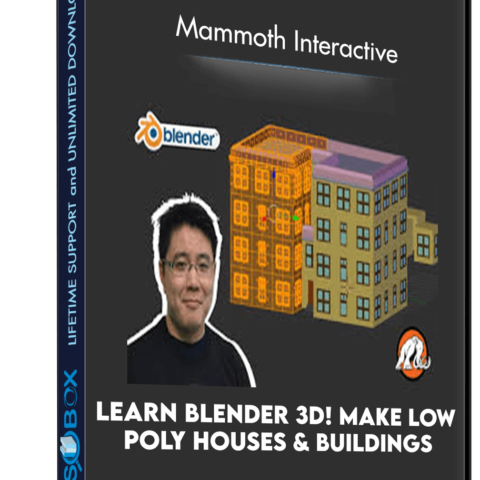 Learn Blender 3D! Make Low Poly Houses & Buildings – Mammoth Interactive