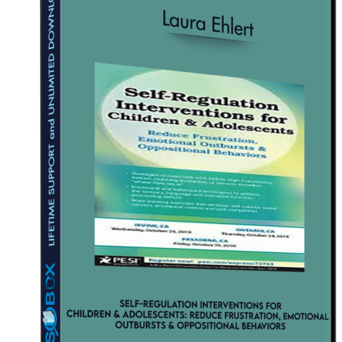 Self-Regulation Interventions For Children & Adolescents: Reduce Frustration, Emotional Outbursts & Oppositional Behaviors – Laura Ehlert