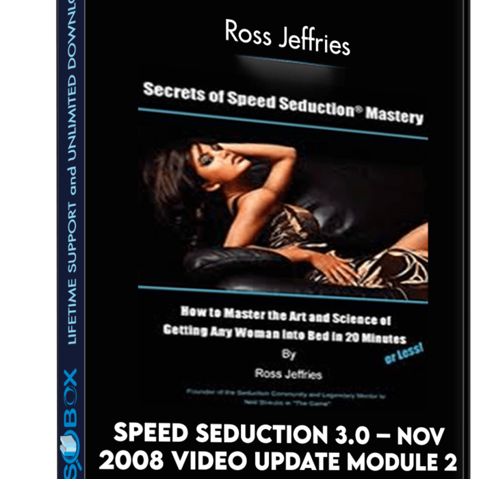 speed-seduction-30-nov-2008-video-update-module-2-ross-jeffries