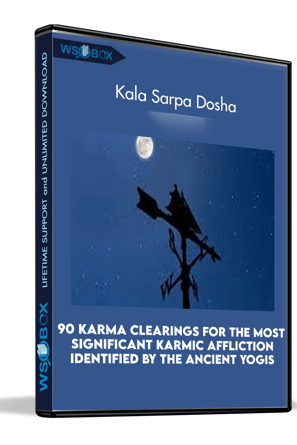 90 Karma Clearings for the Most Significant Karmic Affliction Identified By the Ancient Yogis -- "Kala Sarpa Dosha": the Karma of the Nodes, Worry, Fear about the Future, Destabilization