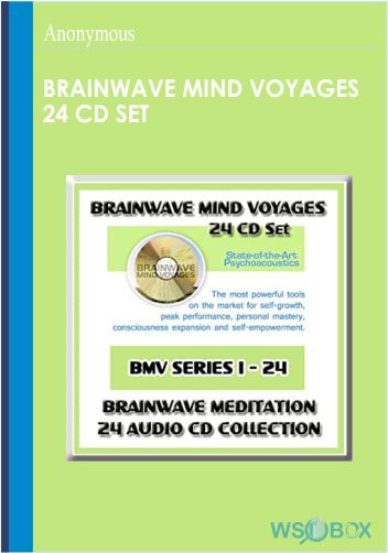 52$. Brainwave Mind Voyages 24 CD Set