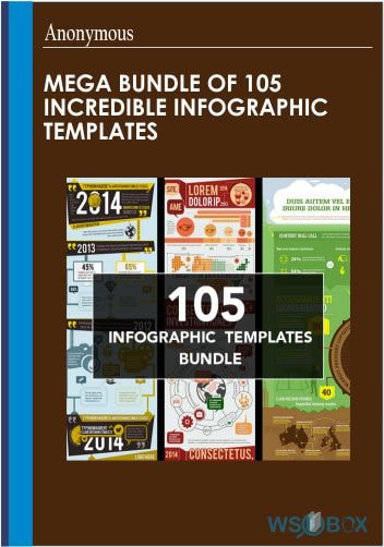 Mega Bundle of 105 Incredible Infographic Templates