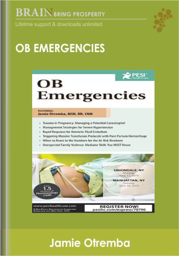 OB Emergencies - Jamie Otremba