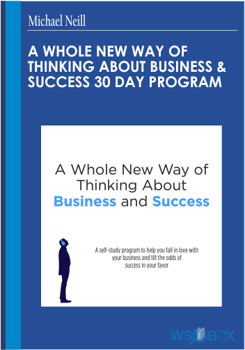 35$. A Whole New Way of Thinking About Business and Success 30 Day Program by Michael Neill