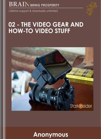 02 – The Video Gear And How – To Video Stuff