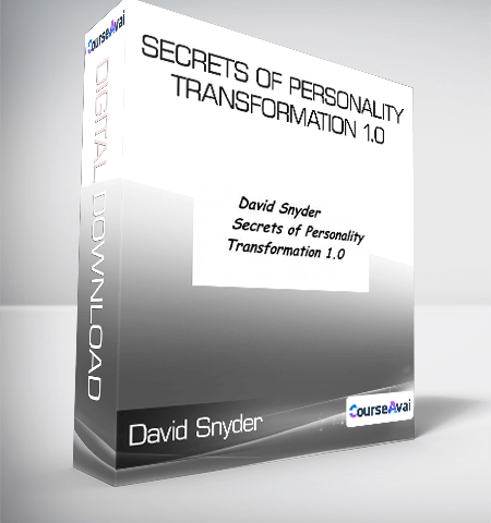 David Snyder – Secrets Of Personality Transformation 1.0