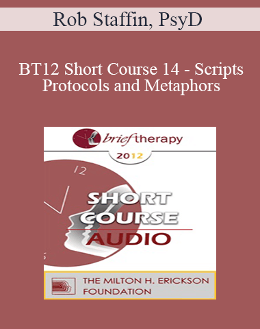 [Audio] BT12 Short Course 14 – Scripts, Protocols And Metaphors: Discovering The Power Within The Clinician – Rob Staffin, PsyD