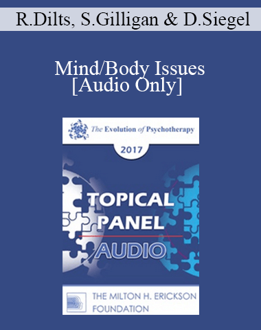 [Audio] EP17 Topical Panel 07 – Mind/Body Issues – Robert Dilts, BA, Stephen Gilligan, PhD, And Daniel Siegel, MD