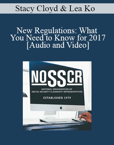 Stacy Cloyd, Lea Ko – New Regulations: What You Need To Know For 2017