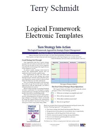 Terry Schmidt – Logical Framework Electronic Templates