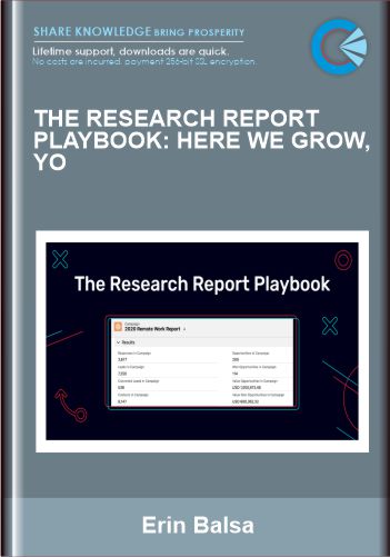 The Research Report Playbook: Here We Grow